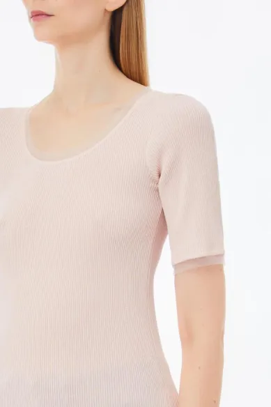 Top con inserti in tulle  | BorotalcoCagliari.it