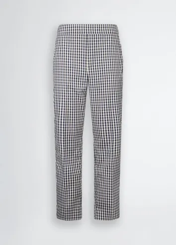 Pantaloni cropped check – Liu Jo  | BorotalcoCagliari.it 2