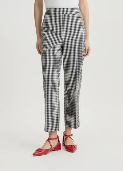 Pantaloni cropped check – Liu Jo  | BorotalcoCagliari.it