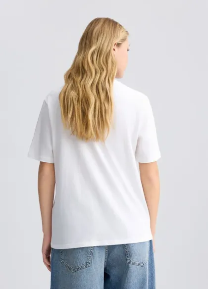T-shirt con cuore e strass  | BorotalcoCagliari.it