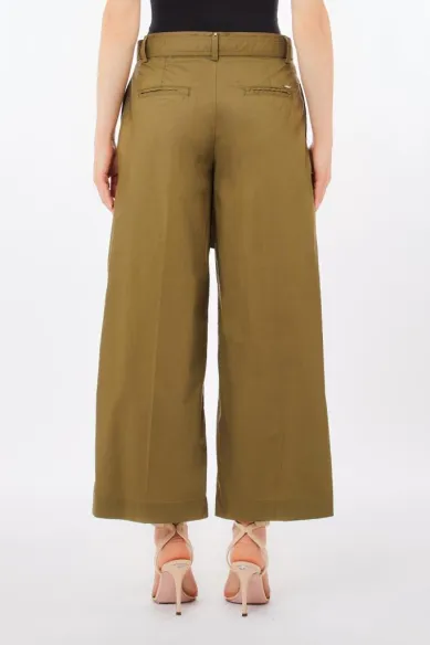 Pantaloni cropped con cintura – Liu Jo  | BorotalcoCagliari.it