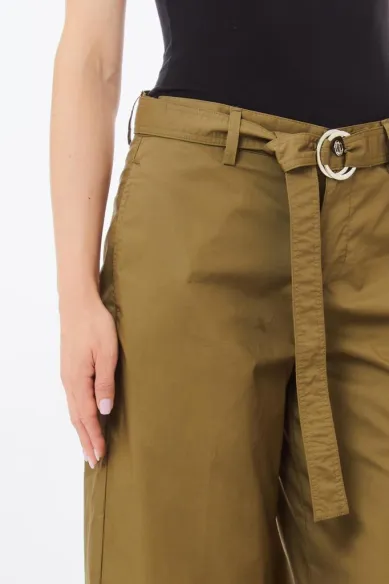 Pantaloni cropped con cintura – Liu Jo  | BorotalcoCagliari.it