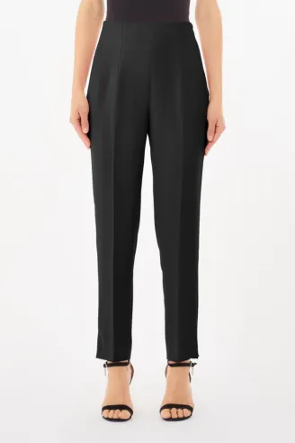 Pantaloni a sigaretta in misto viscosa stretch  | BorotalcoCagliari.it 2
