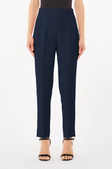 Pantaloni a sigaretta in misto viscosa stretch  | BorotalcoCagliari.it