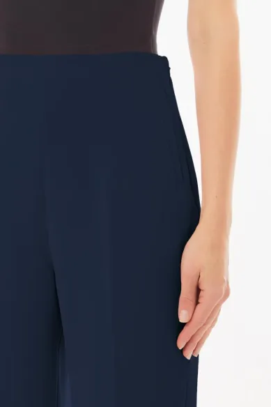 Pantaloni a sigaretta in misto viscosa stretch  | BorotalcoCagliari.it