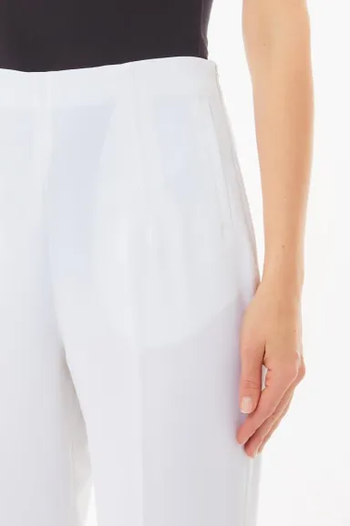 Pantaloni a sigaretta in misto viscosa stretch  | BorotalcoCagliari.it