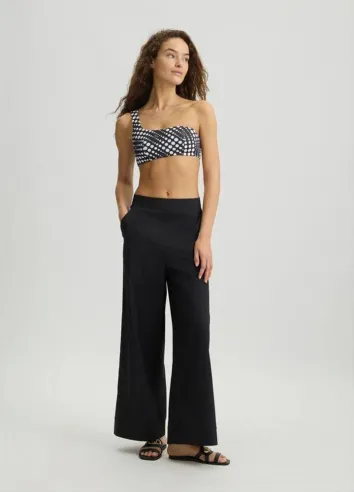 Pantaloni a palazzo in cotone – Liu Jo  | BorotalcoCagliari.it