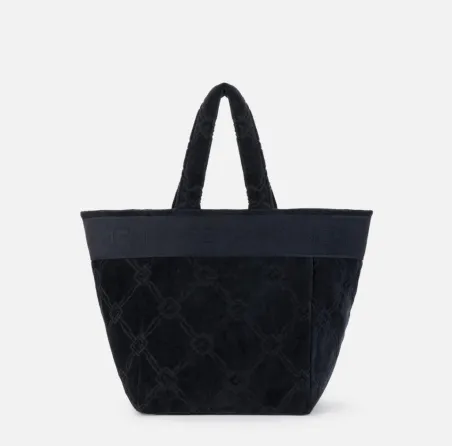 Tote in spugna jacquard con logo Elisabetta Franchi  | BorotalcoCaglia