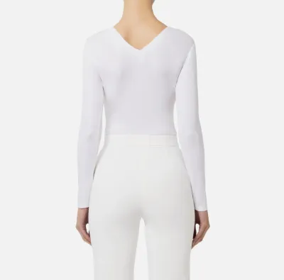 Body in jersey con lacci Elisabetta Franchi  | BorotalcoCagliari.it