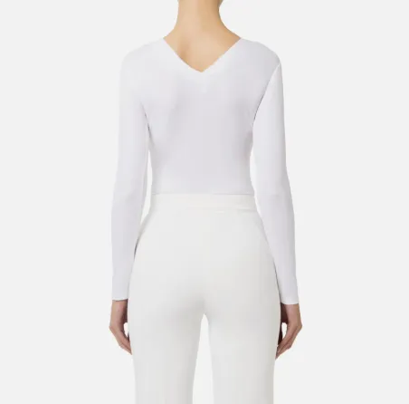 Body in jersey con lacci Elisabetta Franchi  | BorotalcoCagliari.it