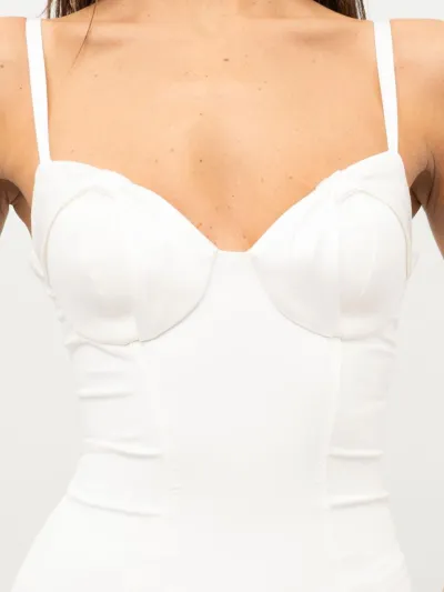 Abito in crêpe con fiocchi in raso Elisabetta Franchi  | BorotalcoCagl