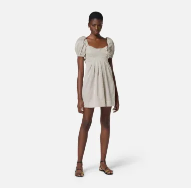 Abito in cotone con stampa pois e rose ricamate Elisabetta Franchi  | 
