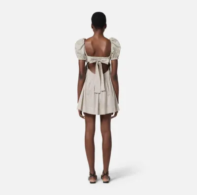 Abito in cotone con stampa pois e rose ricamate Elisabetta Franchi  | 