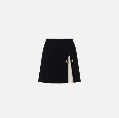 Minigonna in crêpe bicolore Elisabetta Franchi  | BorotalcoCagliari.it 2