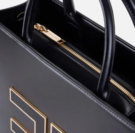 Elisabetta Franchi – Tote grande con logo in rilievo  | BorotalcoCagli
