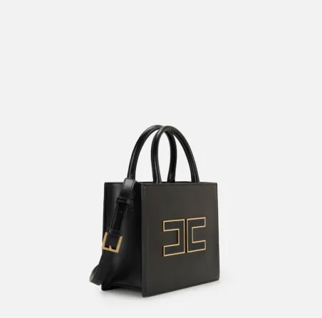 Elisabetta Franchi – Tote piccola con logo in rilievo  | BorotalcoCagl
