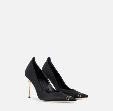 Elisabetta Franchi – Pump in pelle con tacco scultura  | BorotalcoCagl 2
