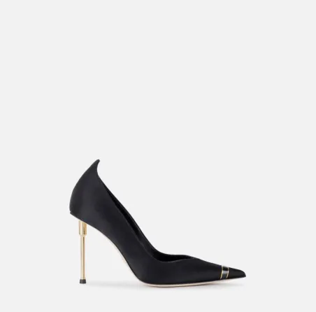 Elisabetta Franchi – Pump in pelle con tacco scultura  | BorotalcoCagl
