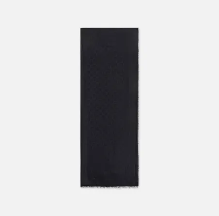 Elisabetta Franchi – Sciarpa con pattern logo all-over  | BorotalcoCag