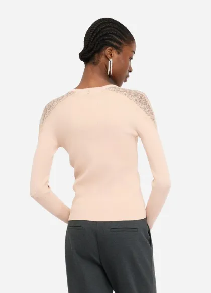 Liu Jo Maglia Elegante con Pizzo –  | BorotalcoCagliari.it