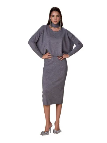 No Secrets completo in maglia con choker  | BorotalcoCagliari.it