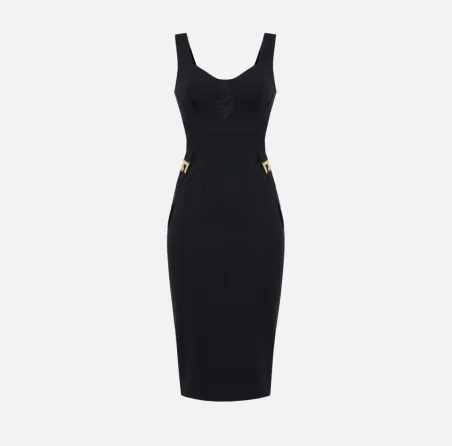 Elisabetta Franchi – Abito bustier in tessuto bielastico  | BorotalcoC