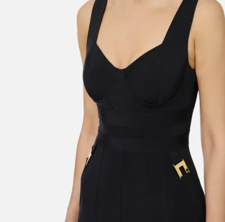 Elisabetta Franchi – Abito bustier in tessuto bielastico  | BorotalcoC