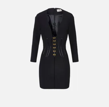 Elisabetta Franchi – Abito in neoprene con dettagli corsetto  | Borota 2