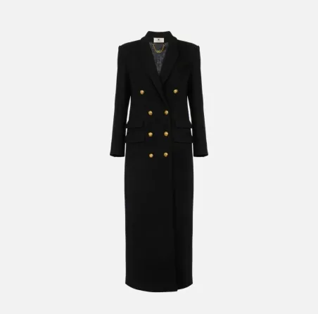 Elisabetta Franchi – Cappotto in panno di lana  | BorotalcoCagliari.it