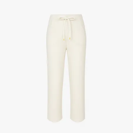 Elisabetta Franchi -Pantaloni in misto cachemire con coulisse  | Borot