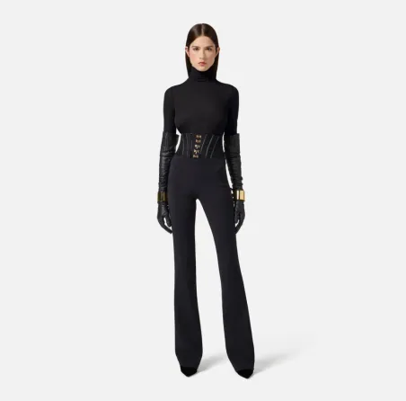 Elisabetta Franchi Maglia in jersey con cuciture lingerie  | Borotalco
