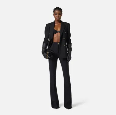 Elisabetta Franchi Pantaloni in doppio crêpe  | BorotalcoCagliari.it