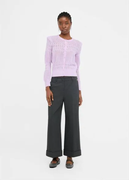 Liu Jo Pantaloni Cropped con Piega – Stile Moderno e Linea Impeccabile