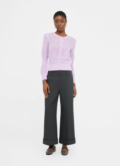 Liu Jo Pantaloni Cropped con Piega – Stile Moderno e Linea Impeccabile
