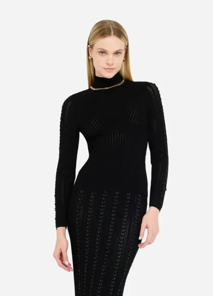 Liu Jo Maglia Better – Stile Sostenibile ed Eleganza Contemporanea  | 