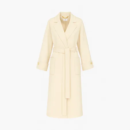 Elisabetta Franchi Cappotto in panno di misto lana double  | Borotalco