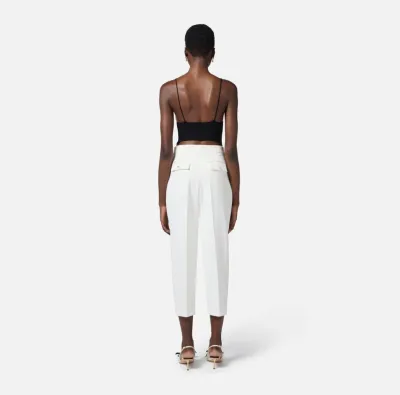 Top con trasparenze e tagli corsetto Elisabetta Franchi  | BorotalcoCa