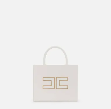 Elisabetta Franchi – Tote piccola con logo in rilievo  | BorotalcoCagl