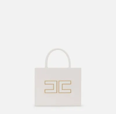 Elisabetta Franchi – Tote piccola con logo in rilievo  | BorotalcoCagl