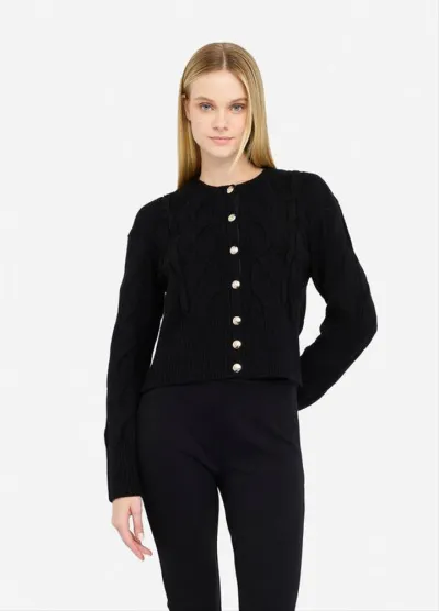 Liu Jo Cardigan in Lana a Trecce  | BorotalcoCagliari.it