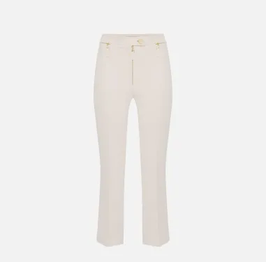 Elisabetta Franchi – Pantaloni in doppio crêpe dal taglio sartoriale   2