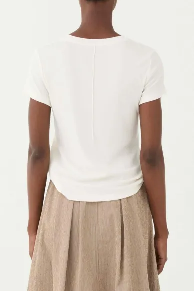 ELEH T-shirt essenziale a maniche corte  | BorotalcoCagliari.it