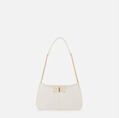ELISABETTA FRANCHI Borsa a spalla con dettaglio logo  | BorotalcoCagli