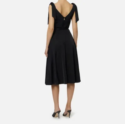 ELISABETTA FRANCHI Abito in tessuto vela  | BorotalcoCagliari.it