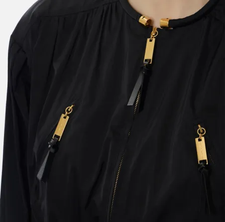 Elisabetta Franchi Bomber in tessuto vela  | BorotalcoCagliari.it