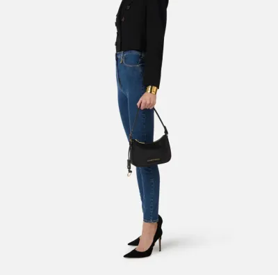 ELISABETTA FRANCHI Borsa a spalla con anella  | BorotalcoCagliari.it