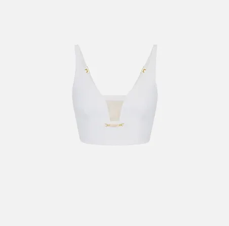 ELISABETTA FRANCHI Top in doppio crêpe stretch  | BorotalcoCagliari.it