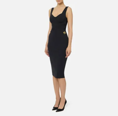 Elisabetta Franchi – Abito bustier in tessuto bielastico  | BorotalcoC