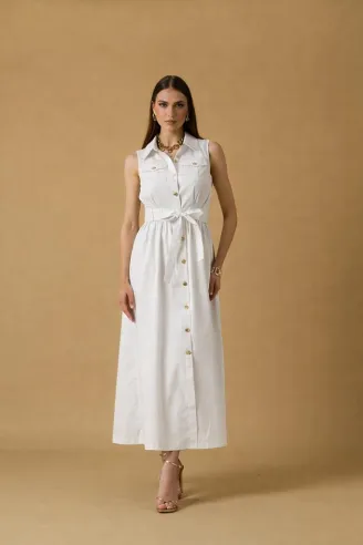 NO SECRETS Abito cargo chemisier lungo  | BorotalcoCagliari.it 2