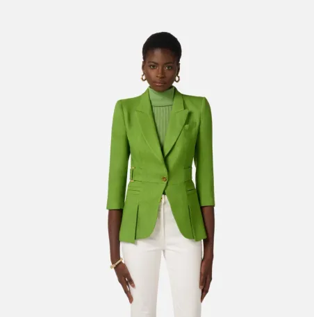 ELISABETTA FRANCHI Giacca in misto lino  | BorotalcoCagliari.it